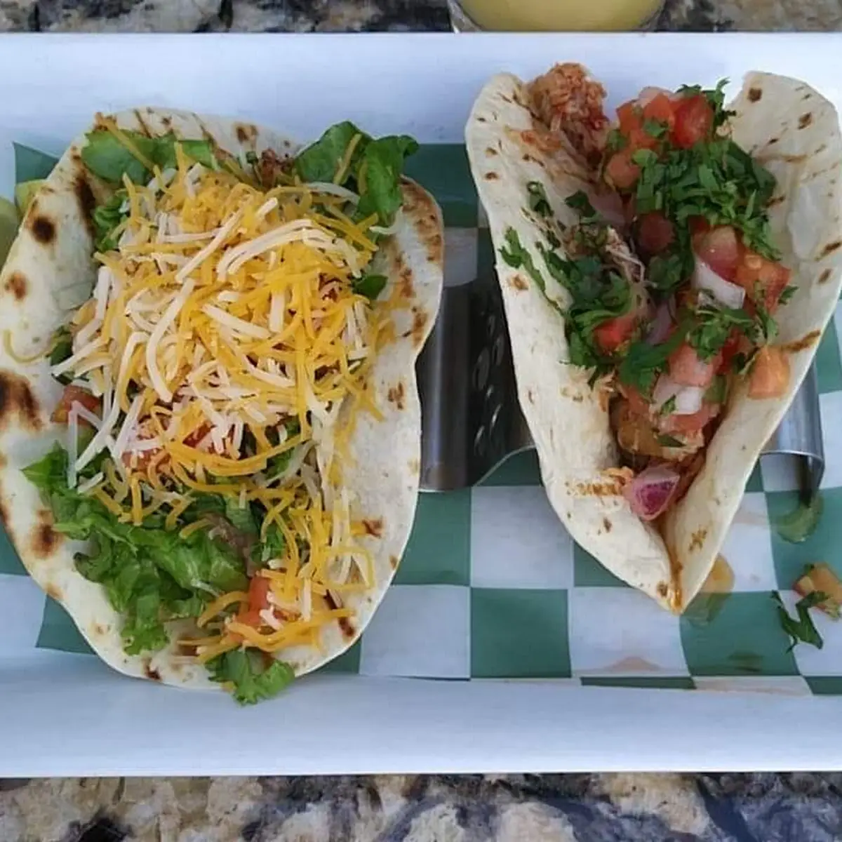 Braised Chicken Taco
