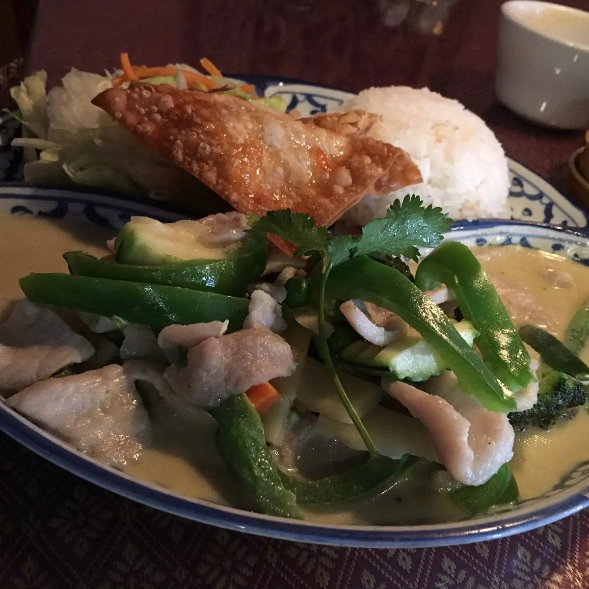 Green Chicken Curry