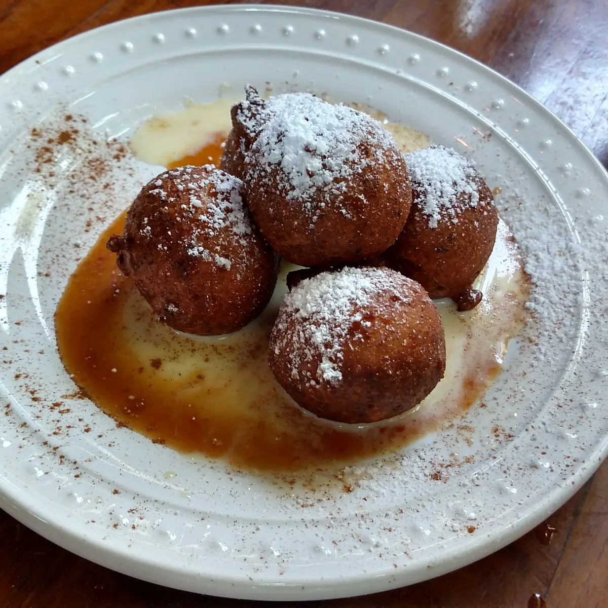 Cinnamon Apple Beignets