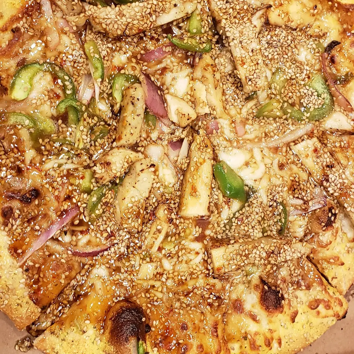 Asian Chicken Pizza