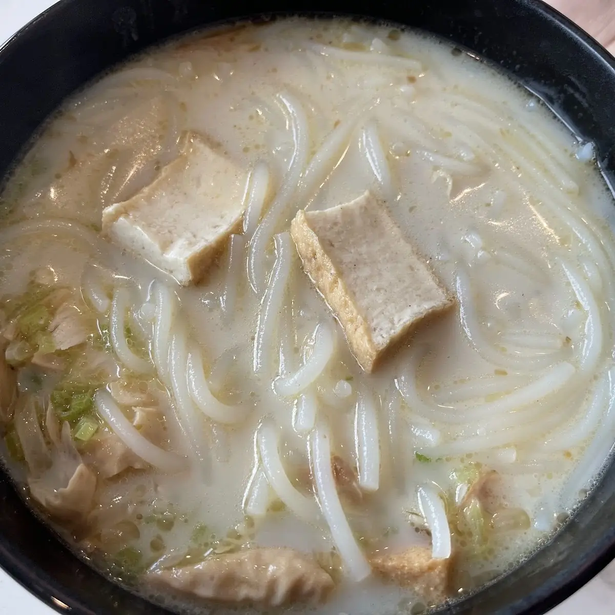 Fried Tofu Intestines Rice Noodle Soup