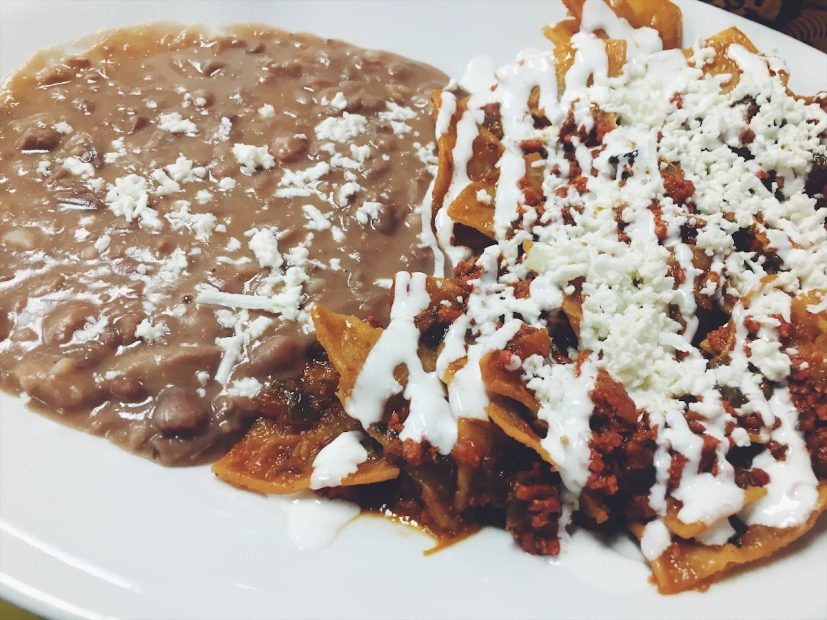 Chilaquiles Rojos