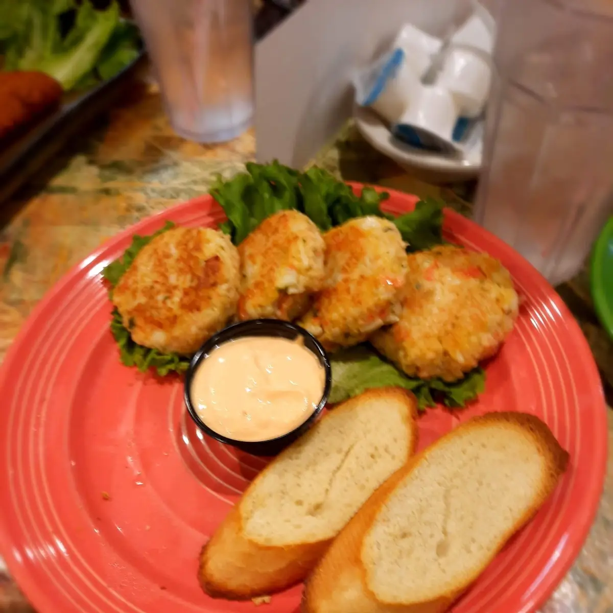 Crab Cake Salad