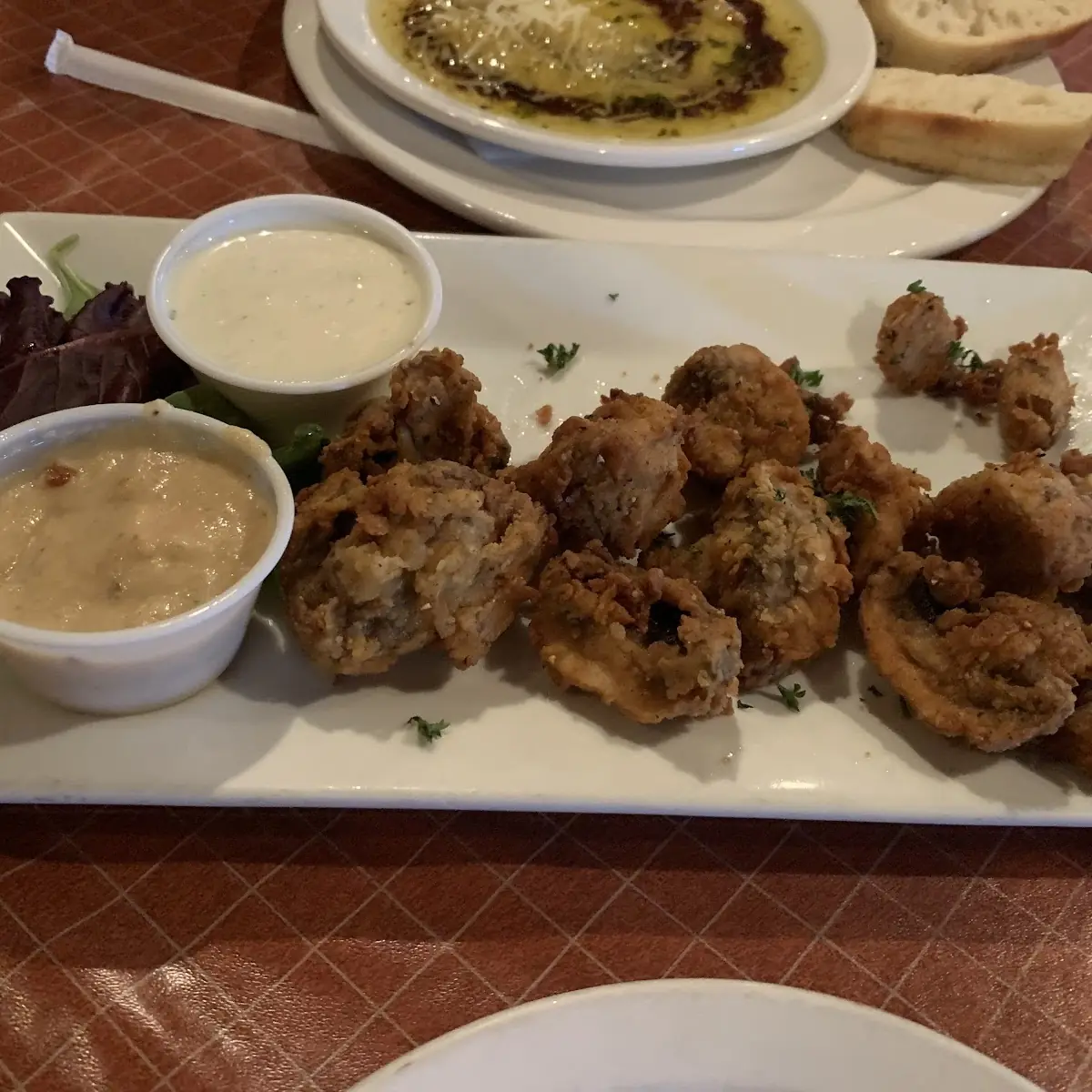 Hand Breaded Deep Fried Mushrooms