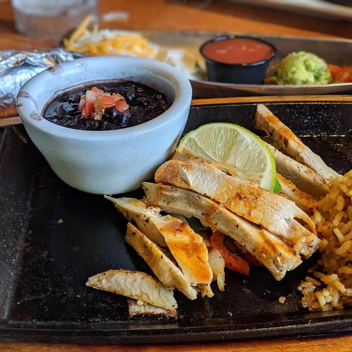 Grilled Chicken Fajitas