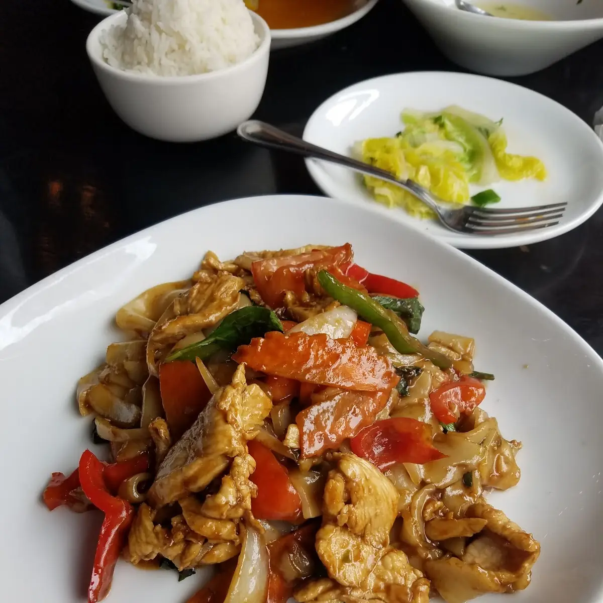 Drunken Noodles with Chicken