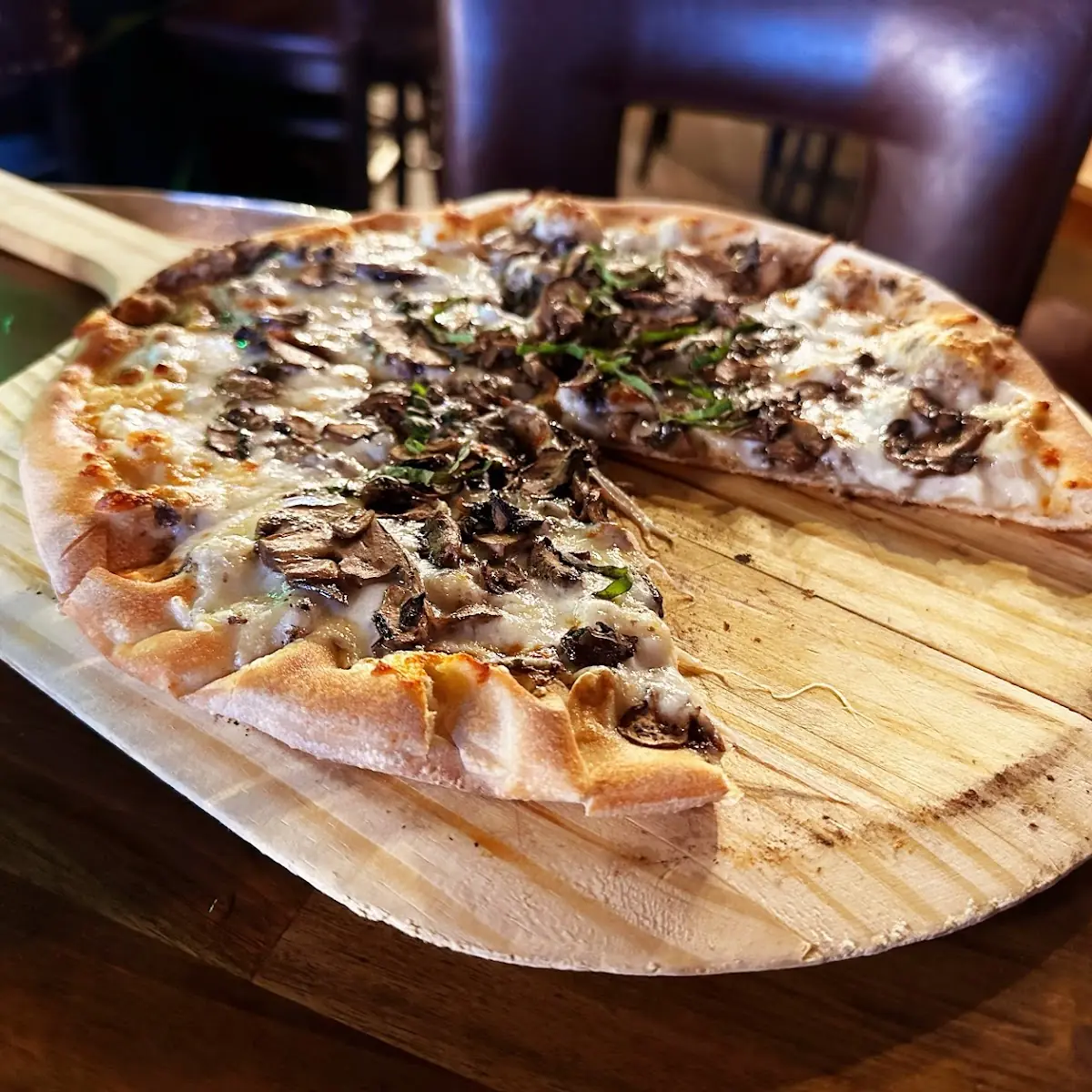 Wild Mushroom Three Cheese