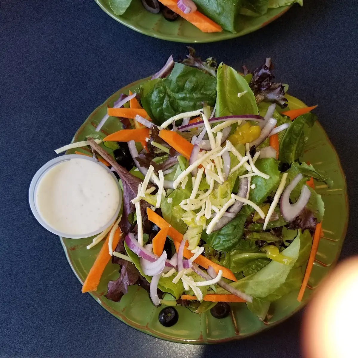 House Salad with Vegan Ranch