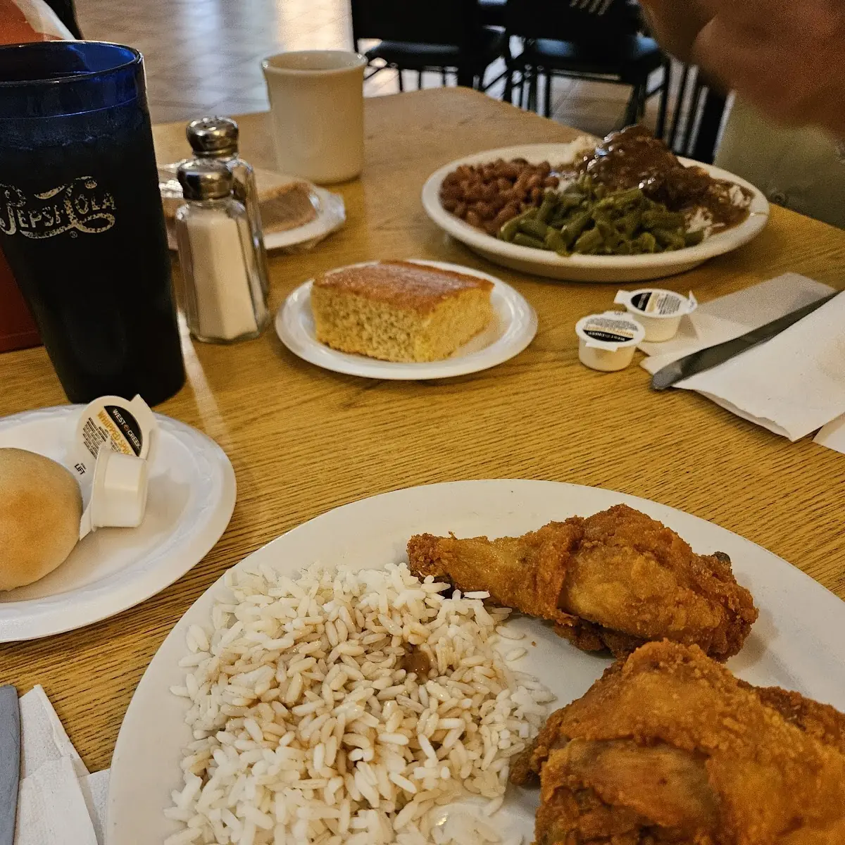 Fried Chicken and White Rice