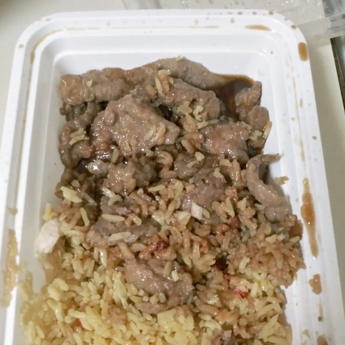 Rice and Pepper Steak