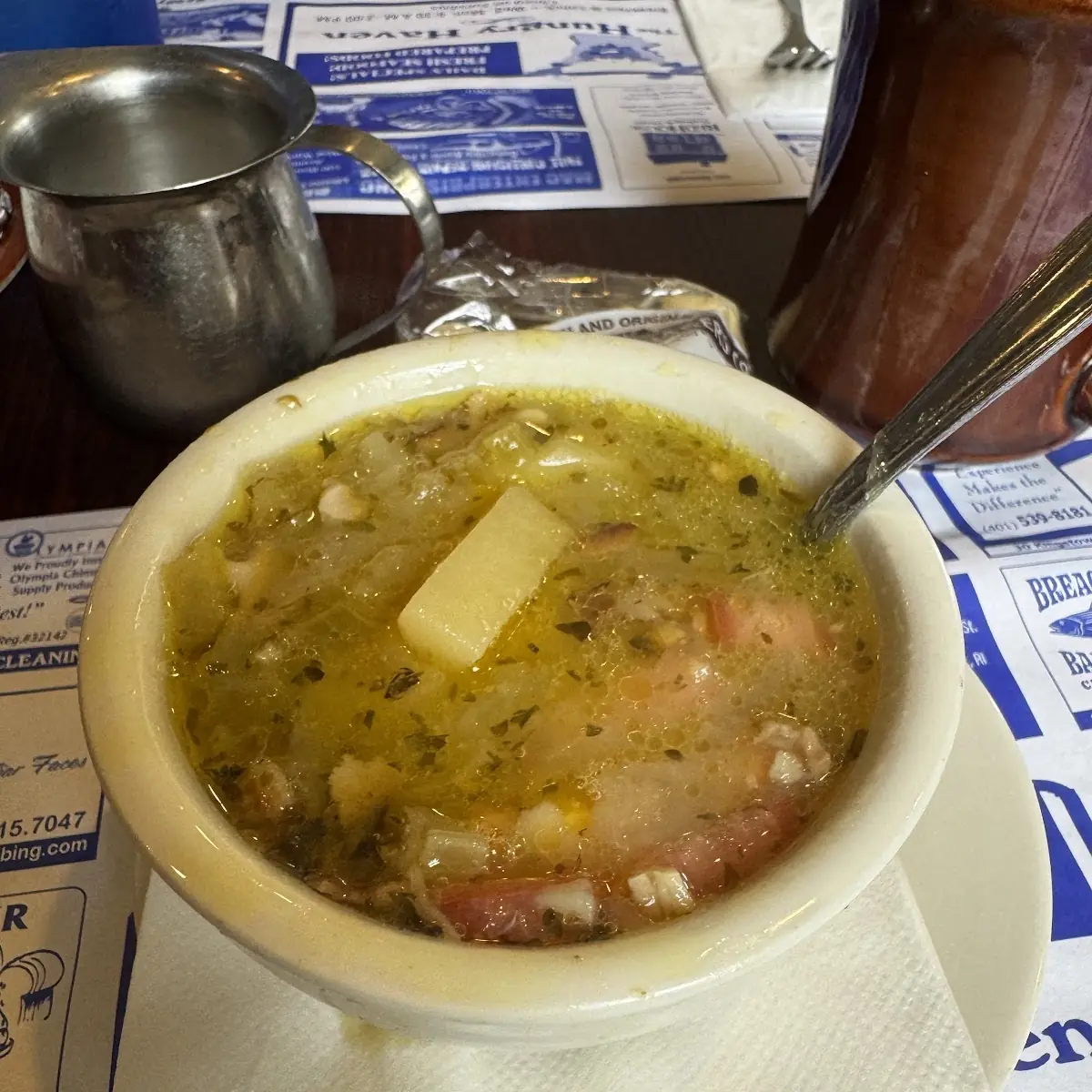 Rhode Island Clam Chowder