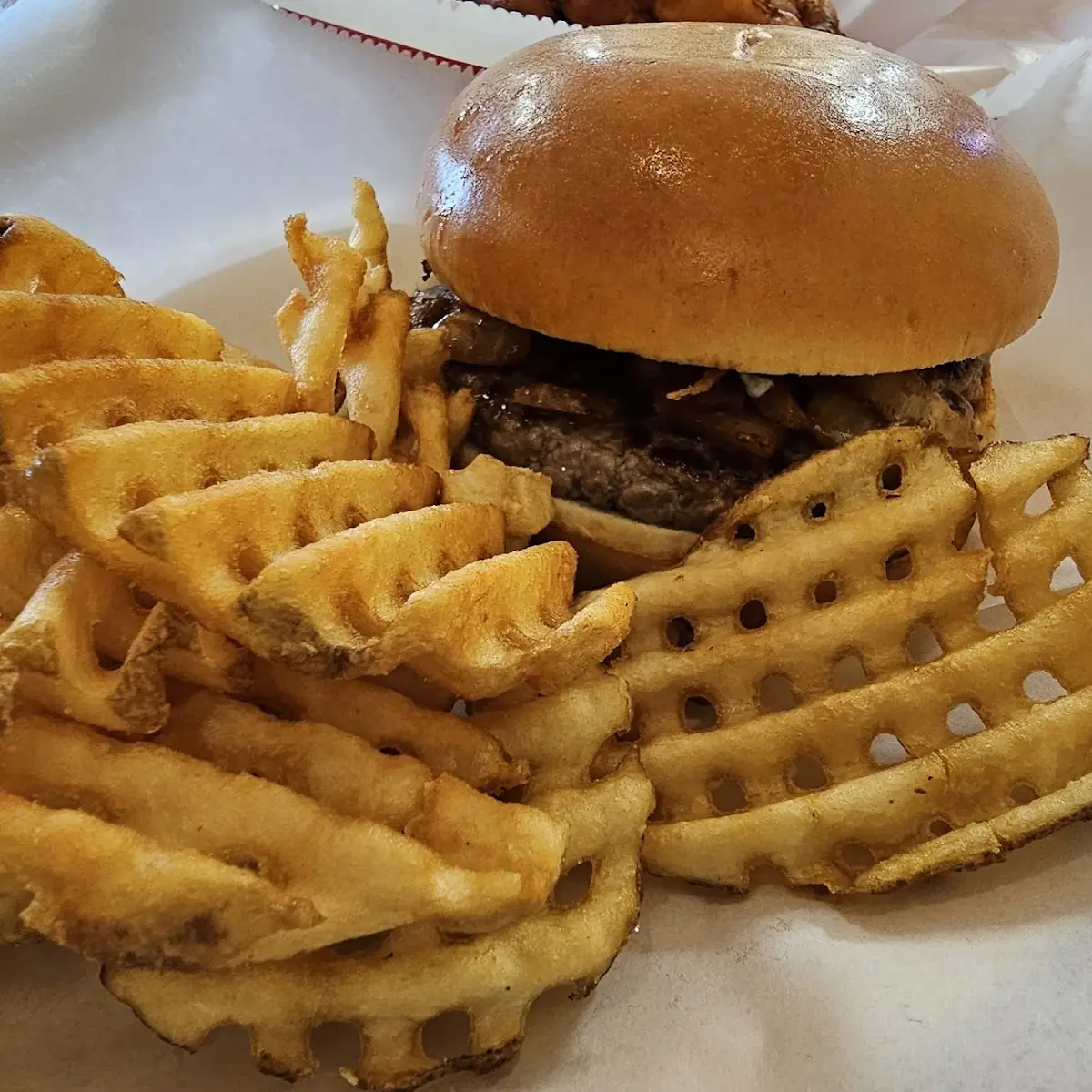 The Winter Bleu Burger