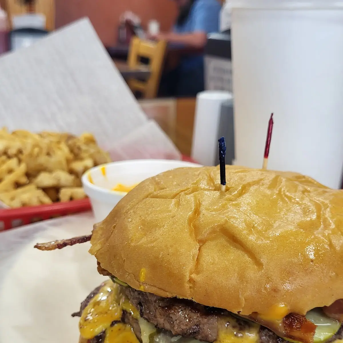 Triple Bacon Cheeseburger Combo