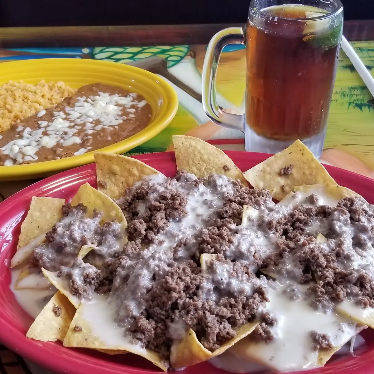 Beef and Cheese Nachos
