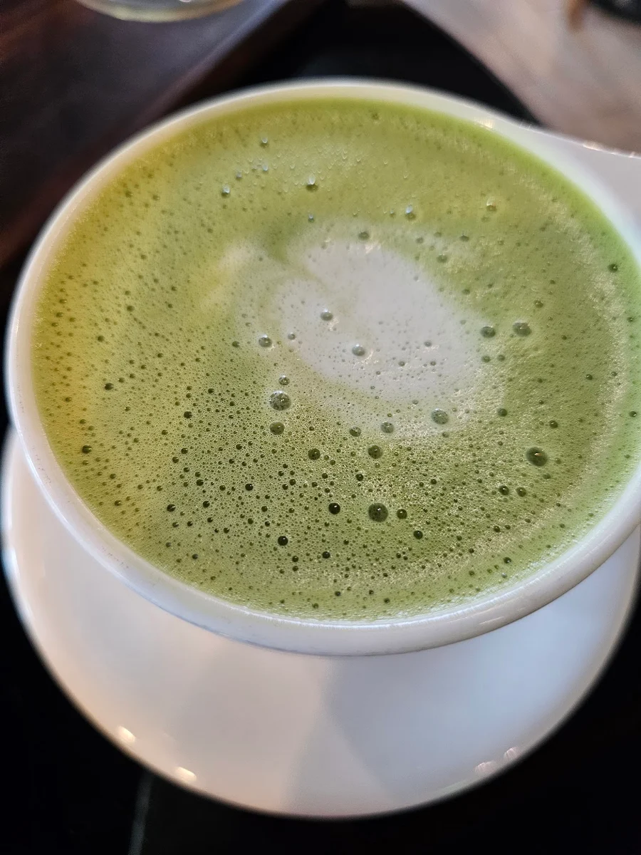 Hot Matcha Latte
