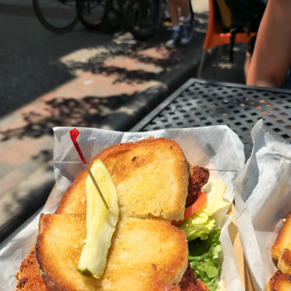 Get Pickled Grilled Cheese