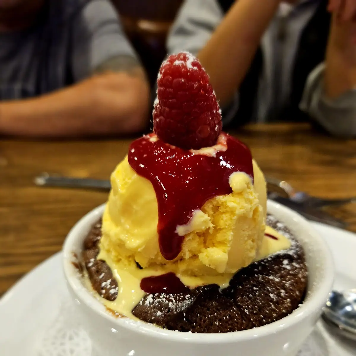 Warm Chocolate Cake