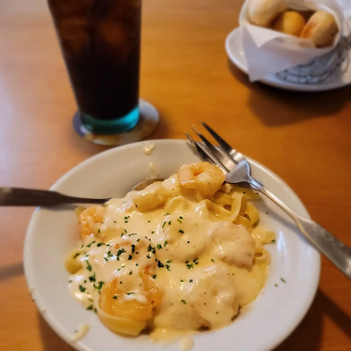 Shrimp Alfredo