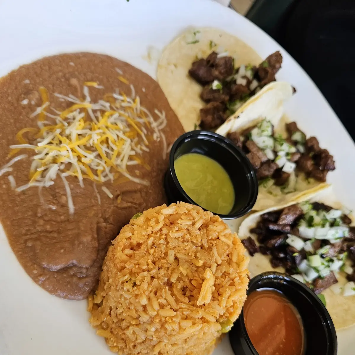 Crane Asada Taco Plate