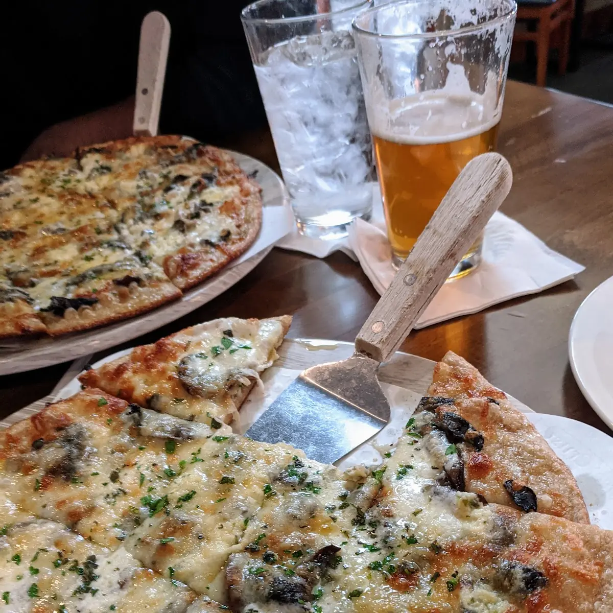 Wild Mushroom Brick Oven Pizza
