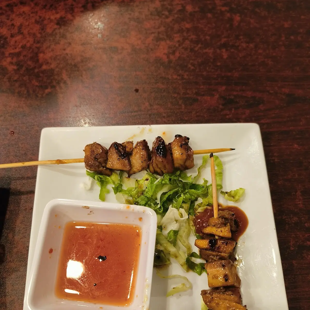Grill Pork on Stick