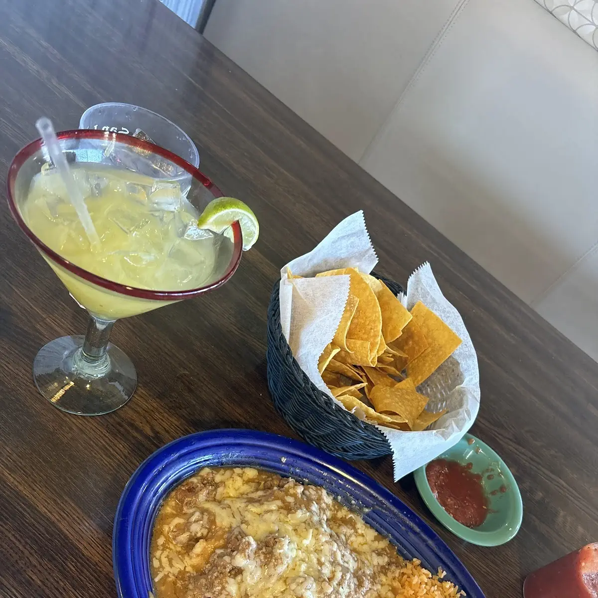 Two Tamales Rice and Beans