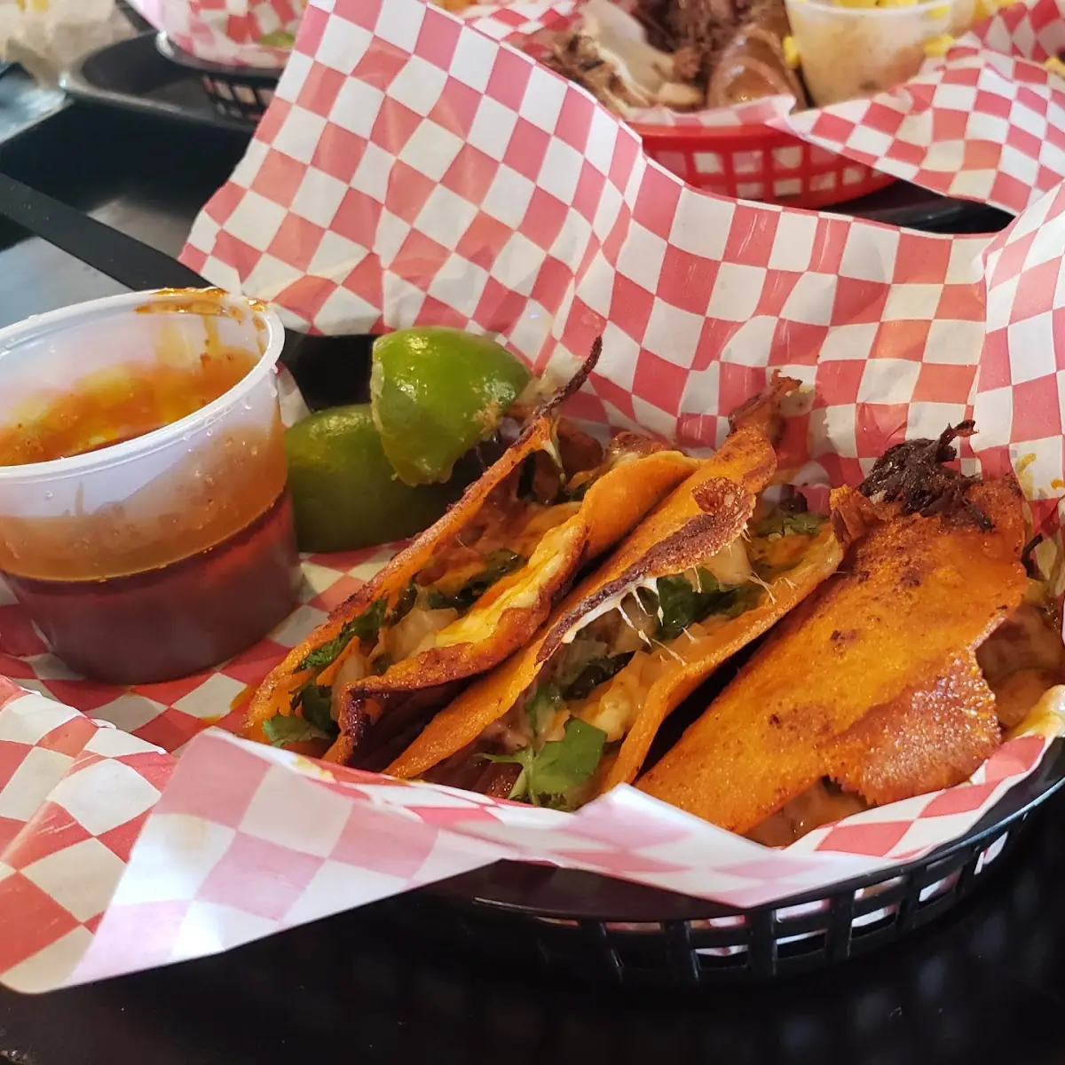 Brisket Birria Tacos