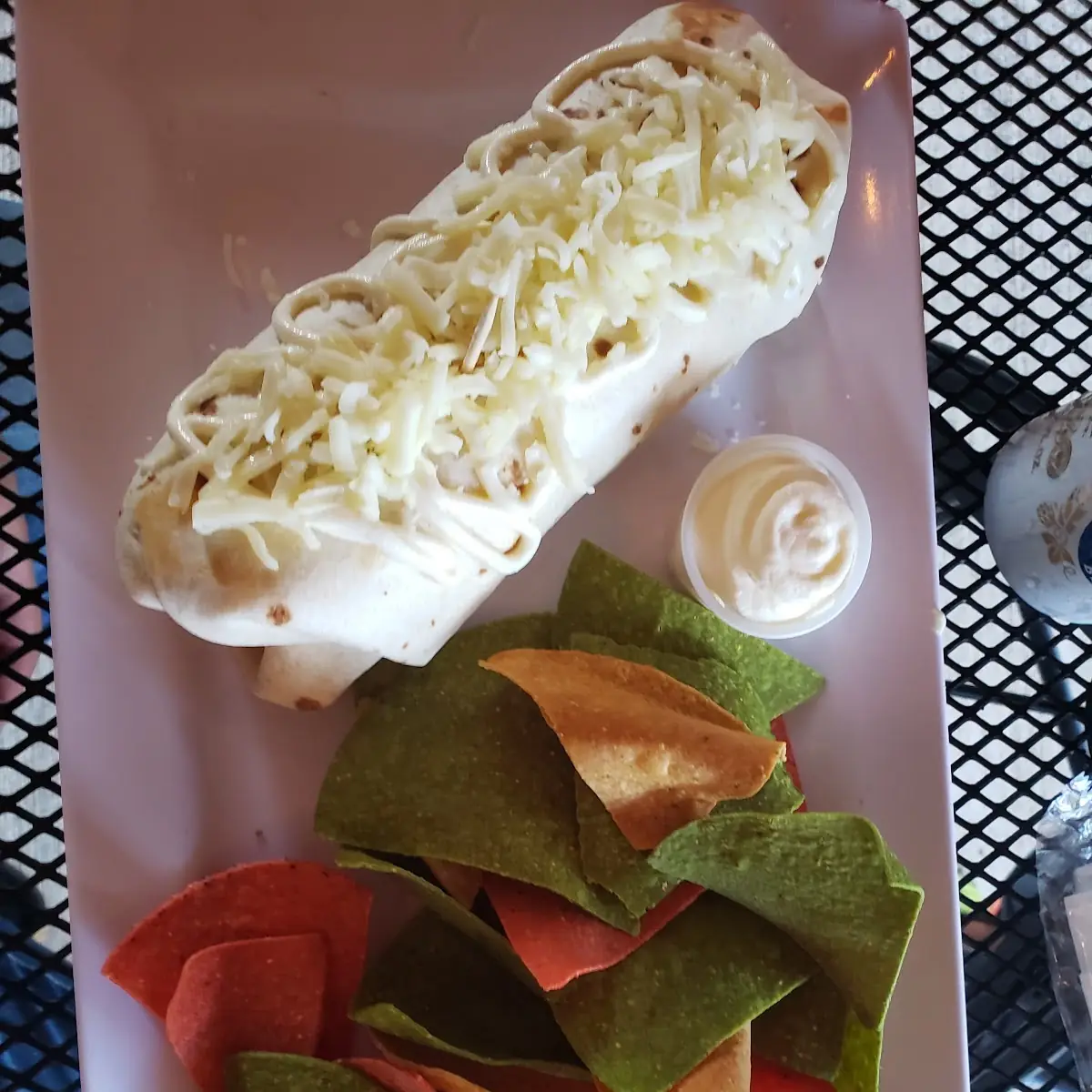 Burrito Con Nachos