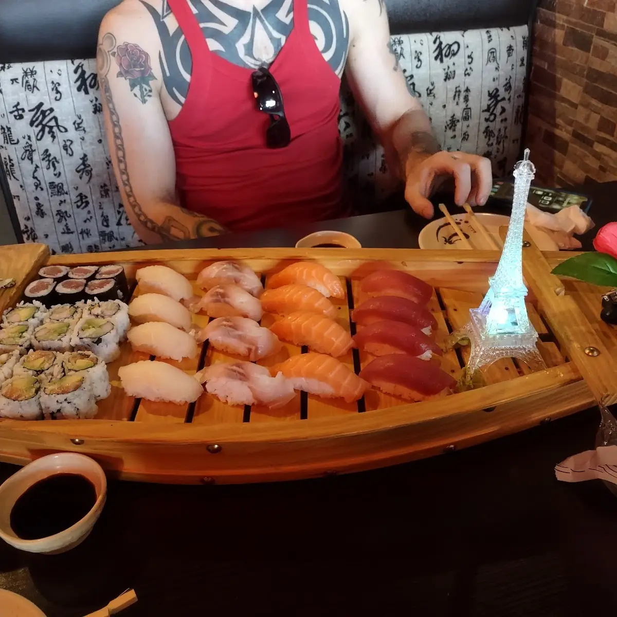 Sushi & Sashimi on Boat A