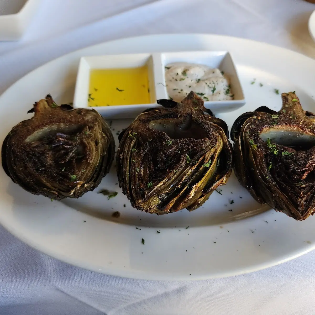 Grilled Artichoke