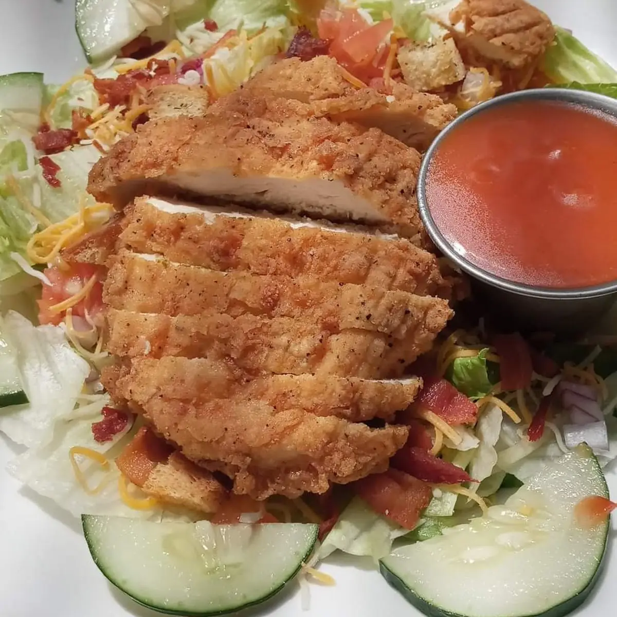 Classic Crispy Chicken Salad