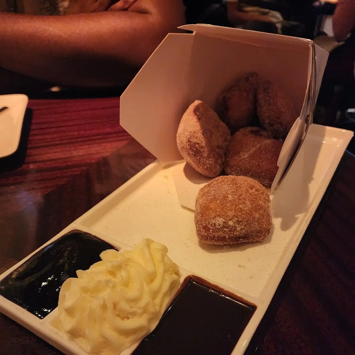Donuts w 3 Dipping Sauce