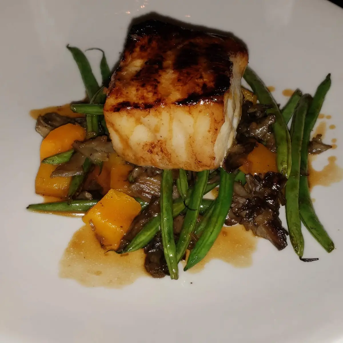 Pan Seared Sea Bass