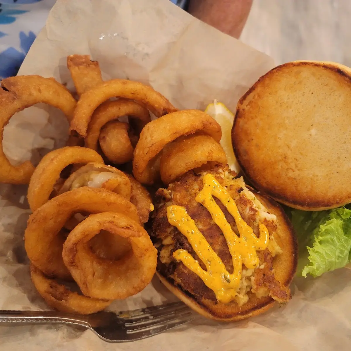 Crab Cake Sandwich