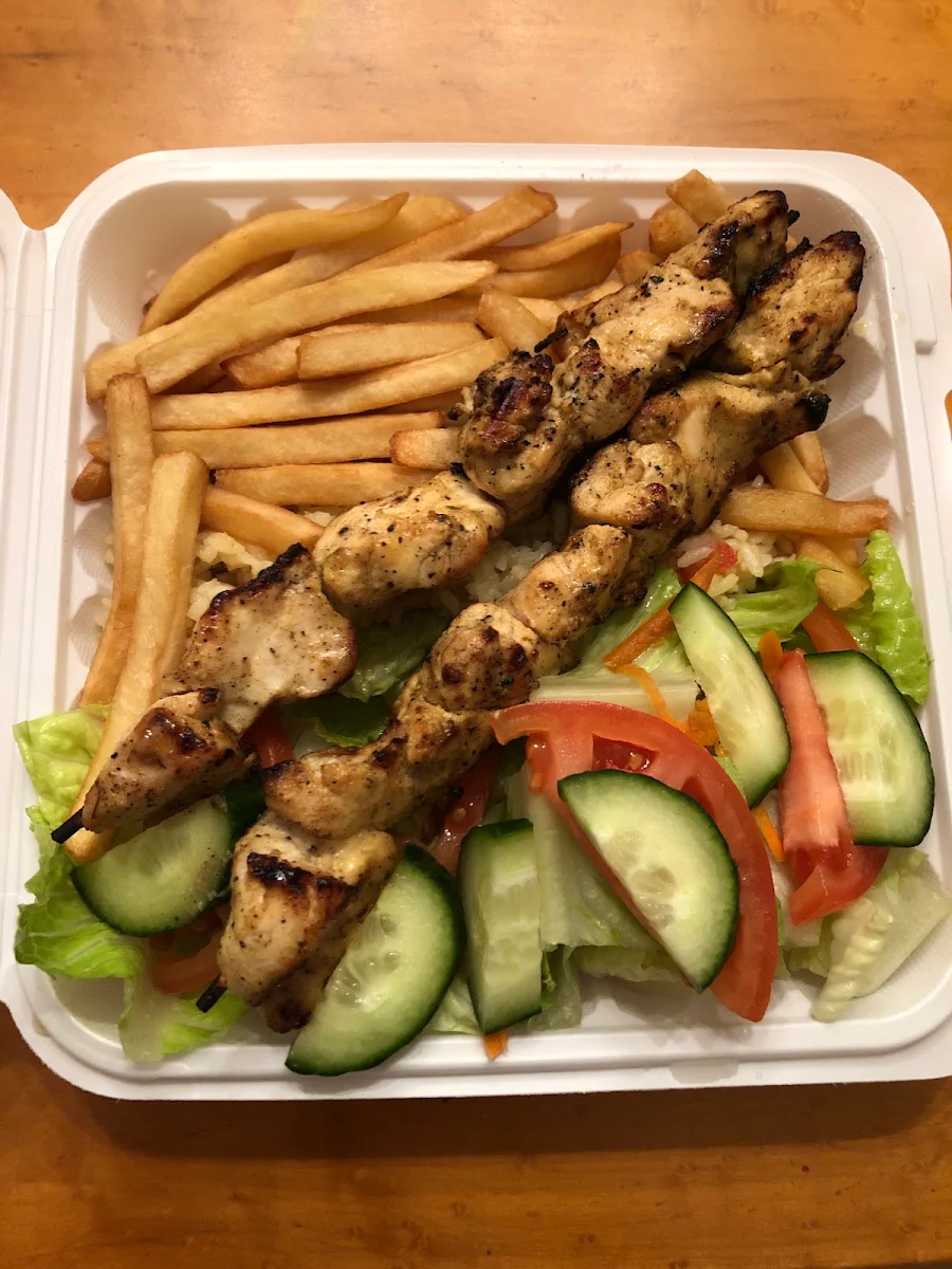 Souvlaki, Restaurant Coq-O-Bec