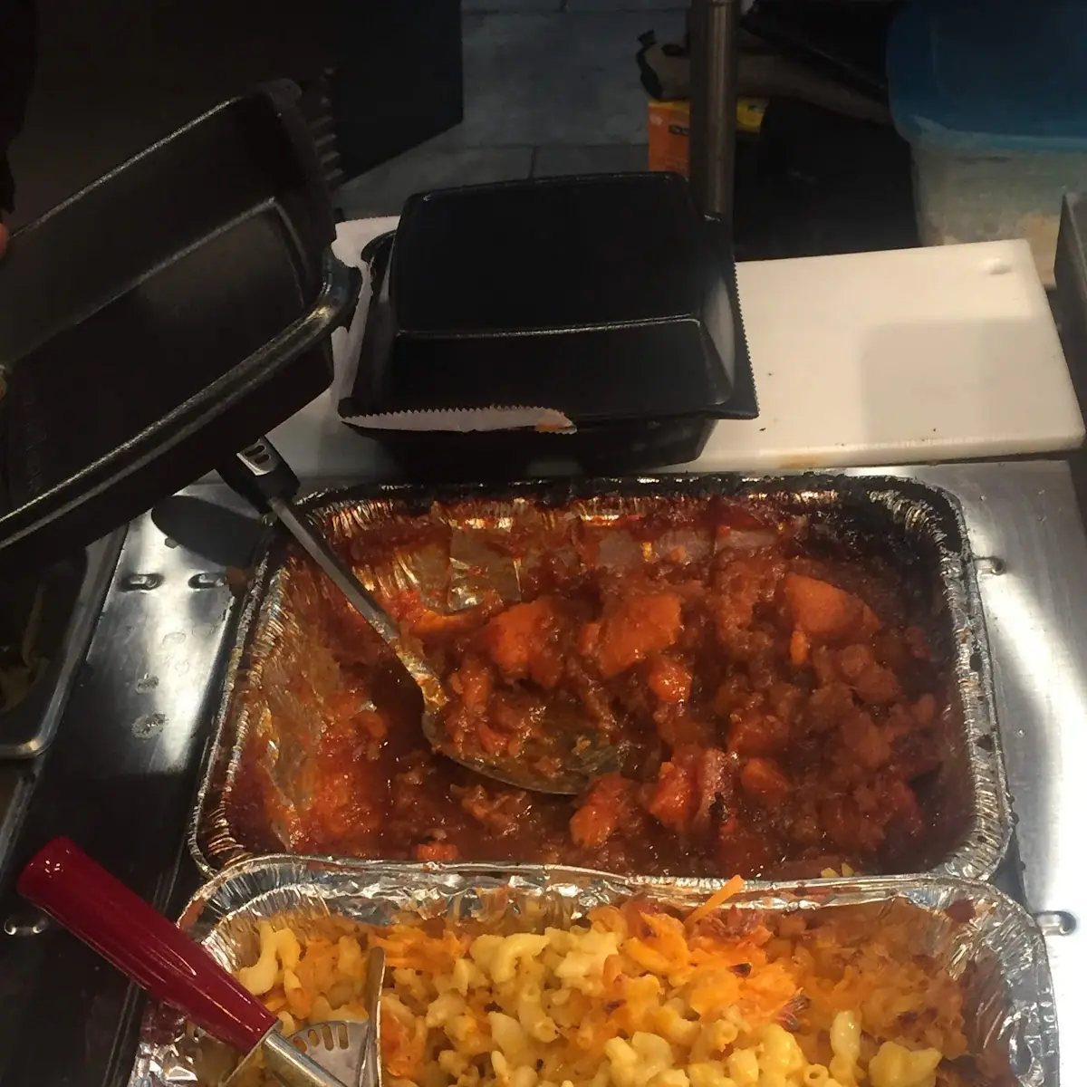 Candy Yams & Mac and Cheese
