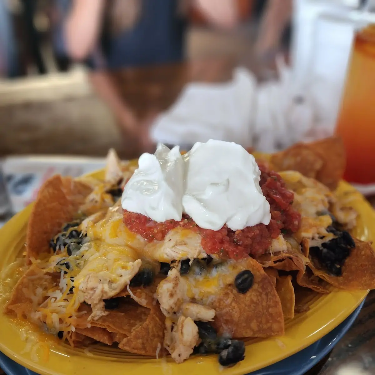 Black Bean Nachos