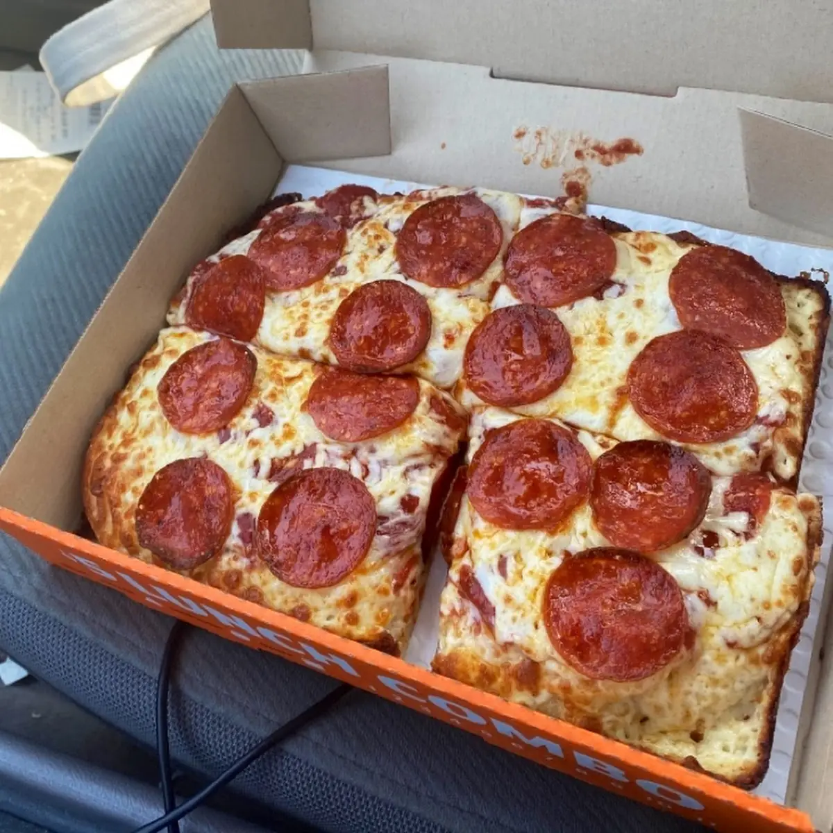 Pepperoni Thin Crust Pizza