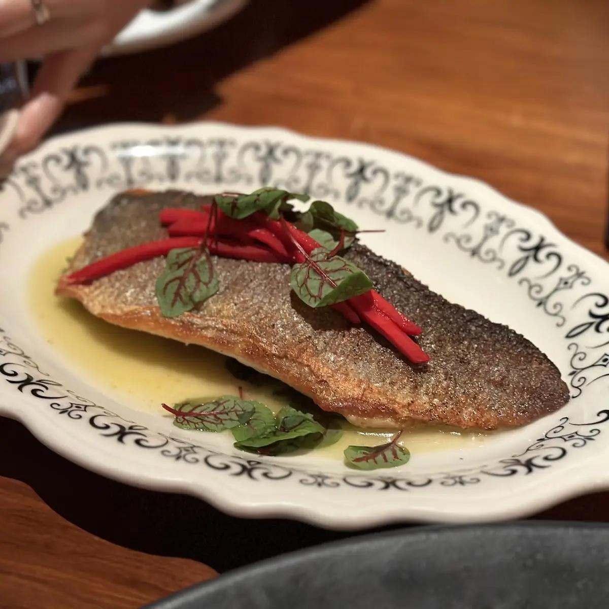 Pan-Seared Branzino