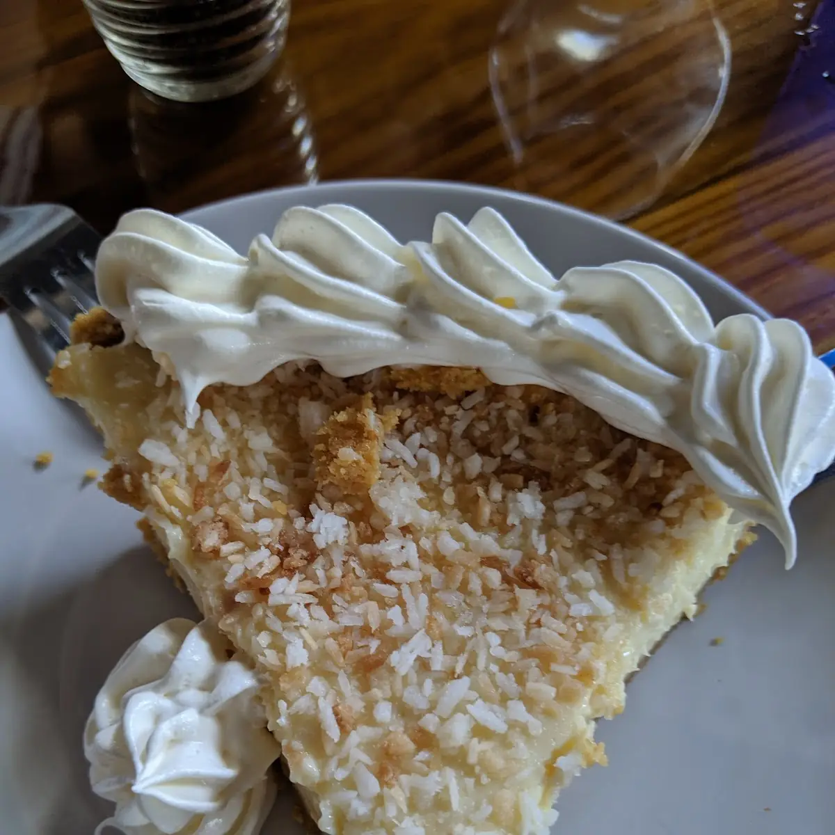 Toasted Coconut Key Lime Pie