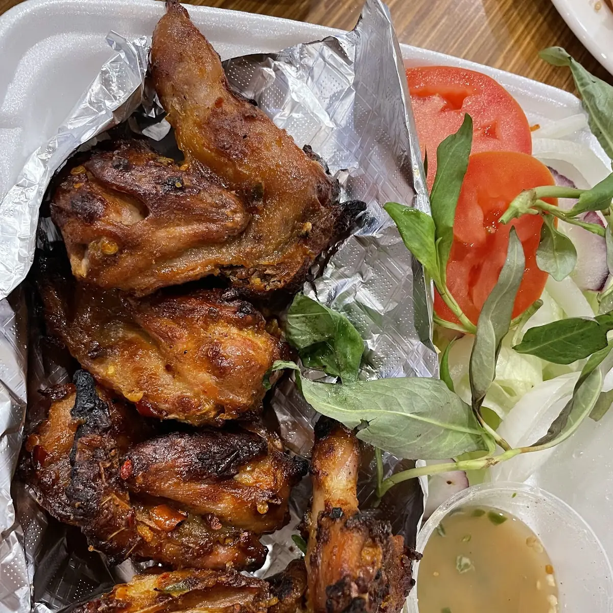 Chim Cút Nướng Muối Ớt