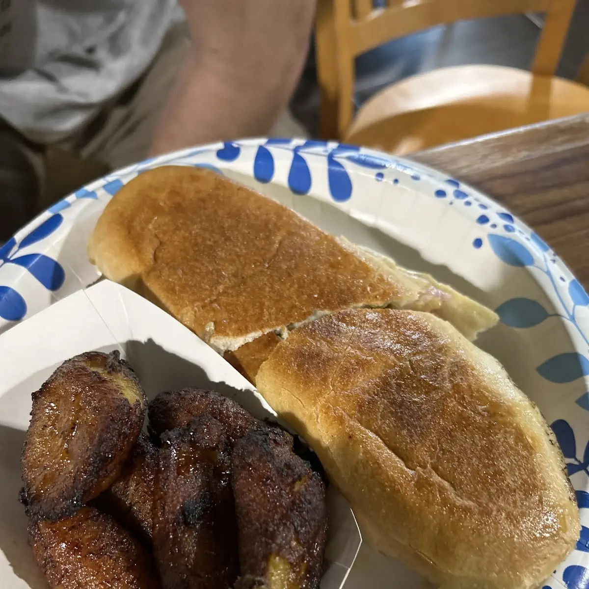 Cuban Sandwich with Sweet Plantains