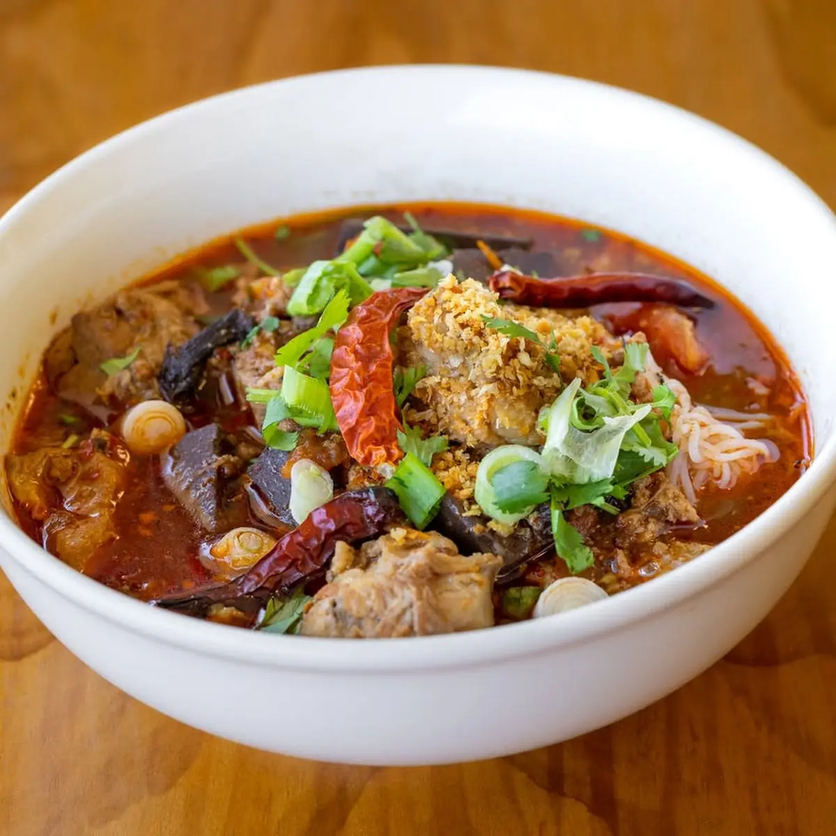 Stewed Pork in Spicy Soup