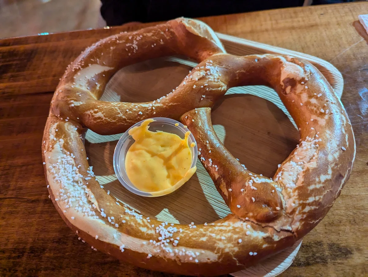 Pretzel with Beer Cheese