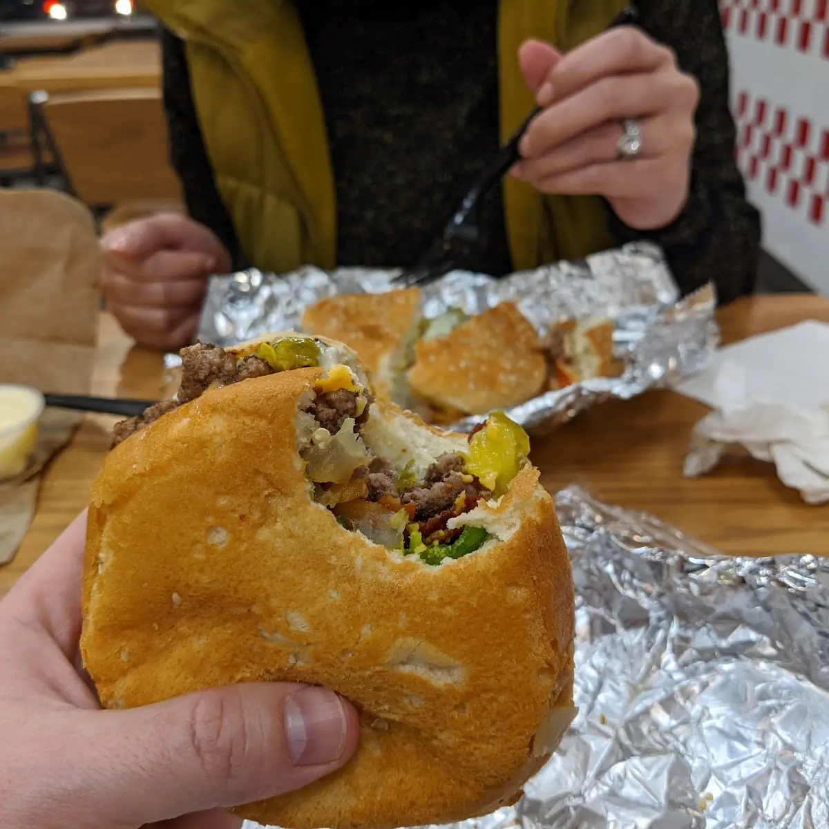 Bacon Double Cheeseburger with Jalapenos
