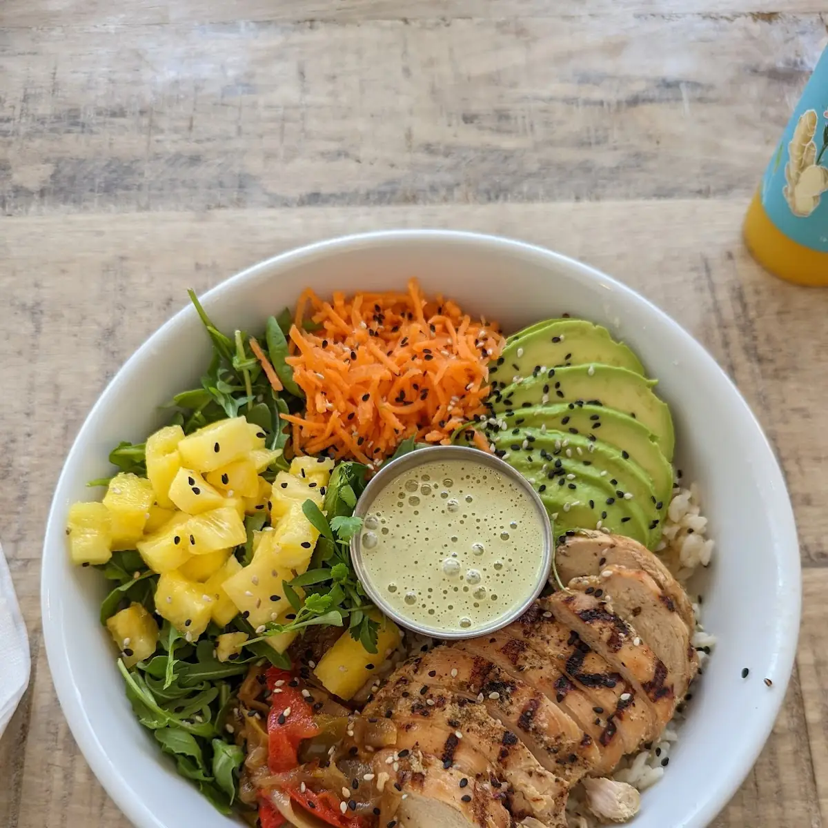 Chicken Pesto Bowl