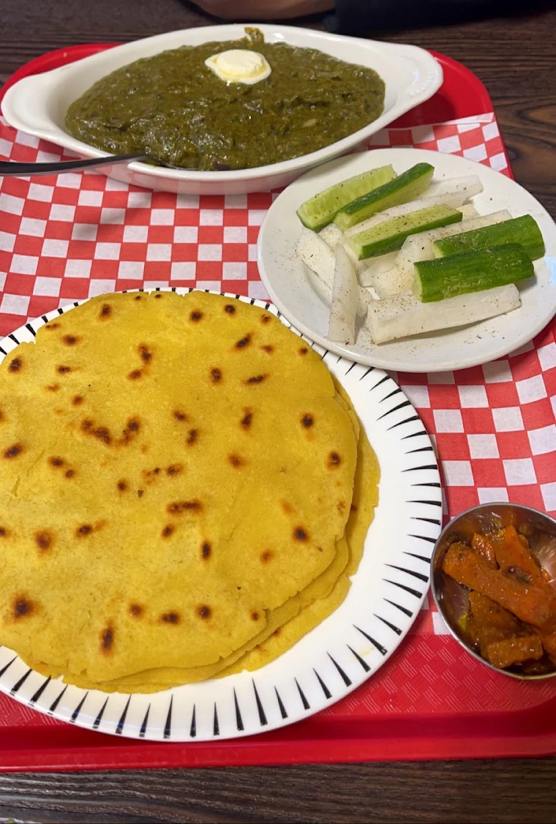 Saag and Makki Di Roti, Sachdeva Sweets & Restaurant ltd