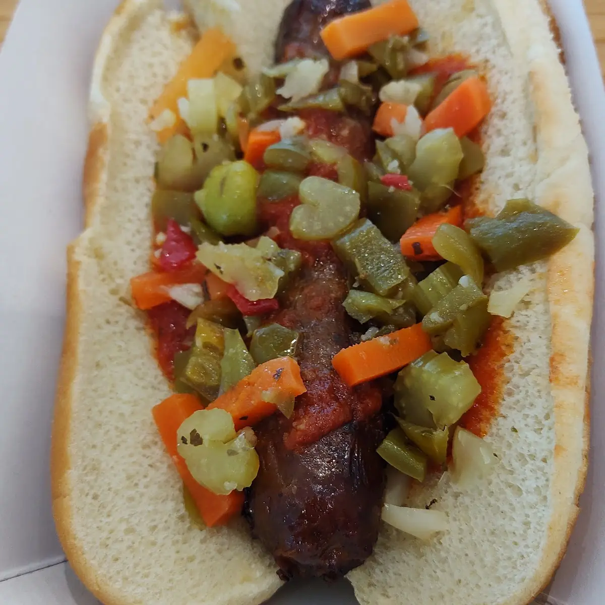 Italian Sausage Sandwich
