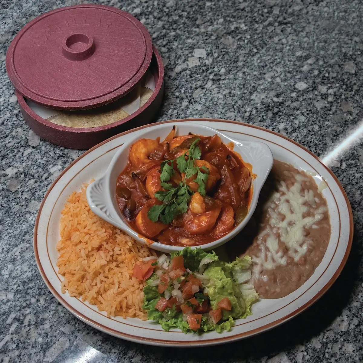 Camarones a La Diabla