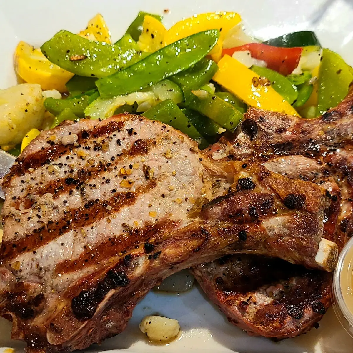 Athenian Pork Chops